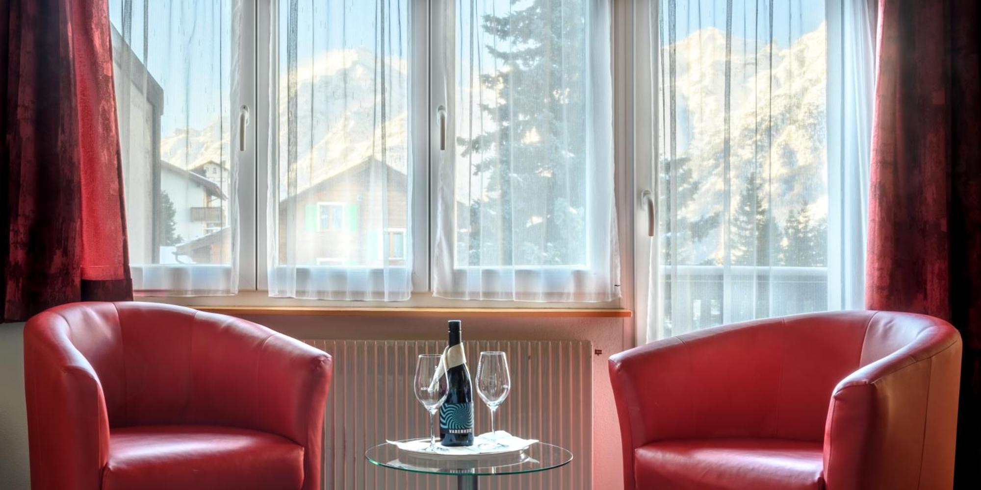 Hotel Alpha Grächen Buitenkant foto